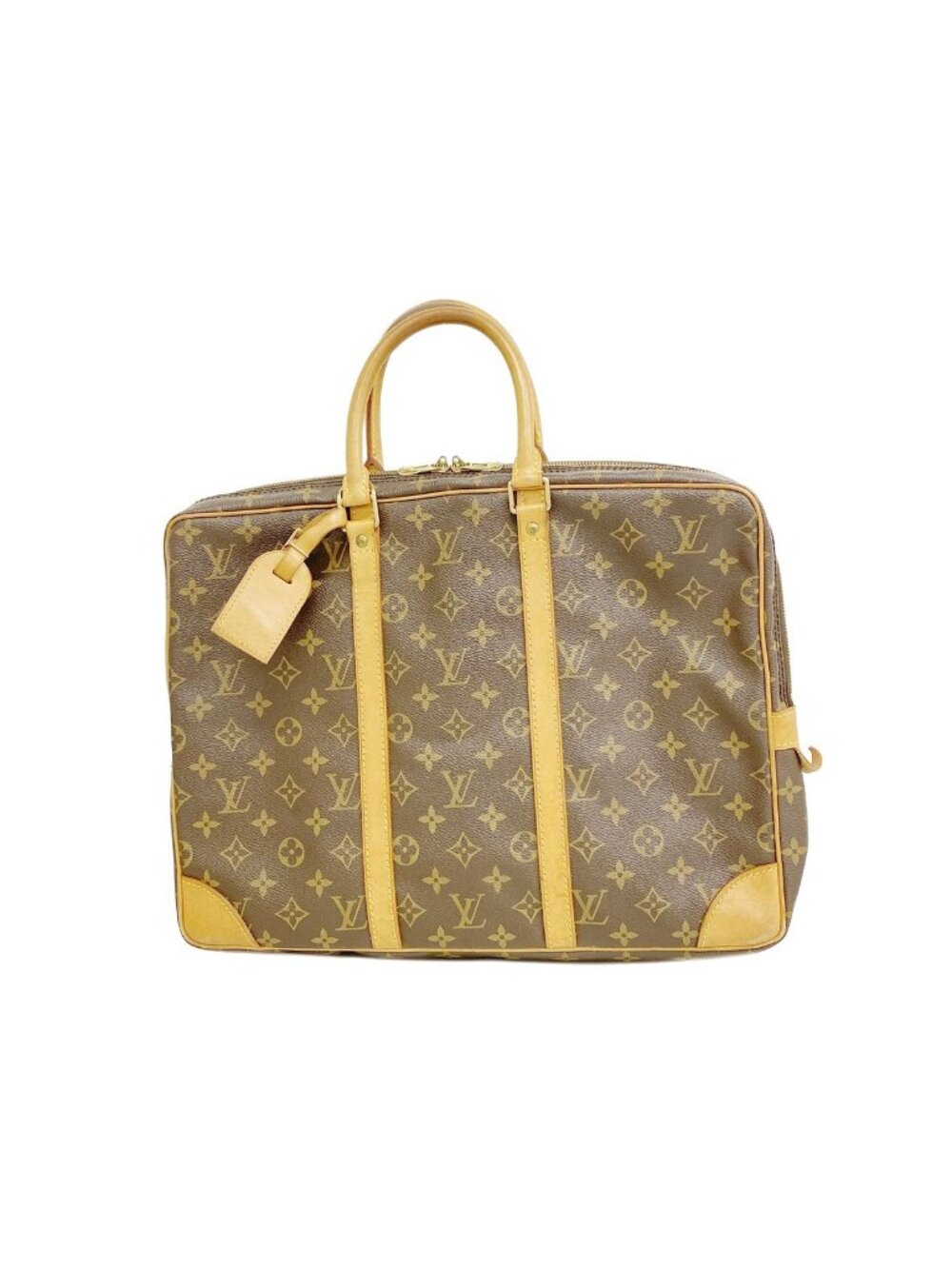 Louis Vuitton Business Bag Monogram Porte Documents Voyage Brown